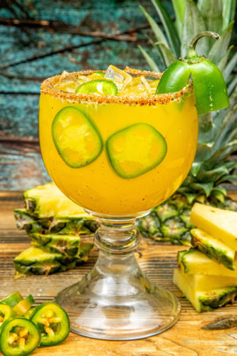 Pineapple-Jalapeno-Margarita